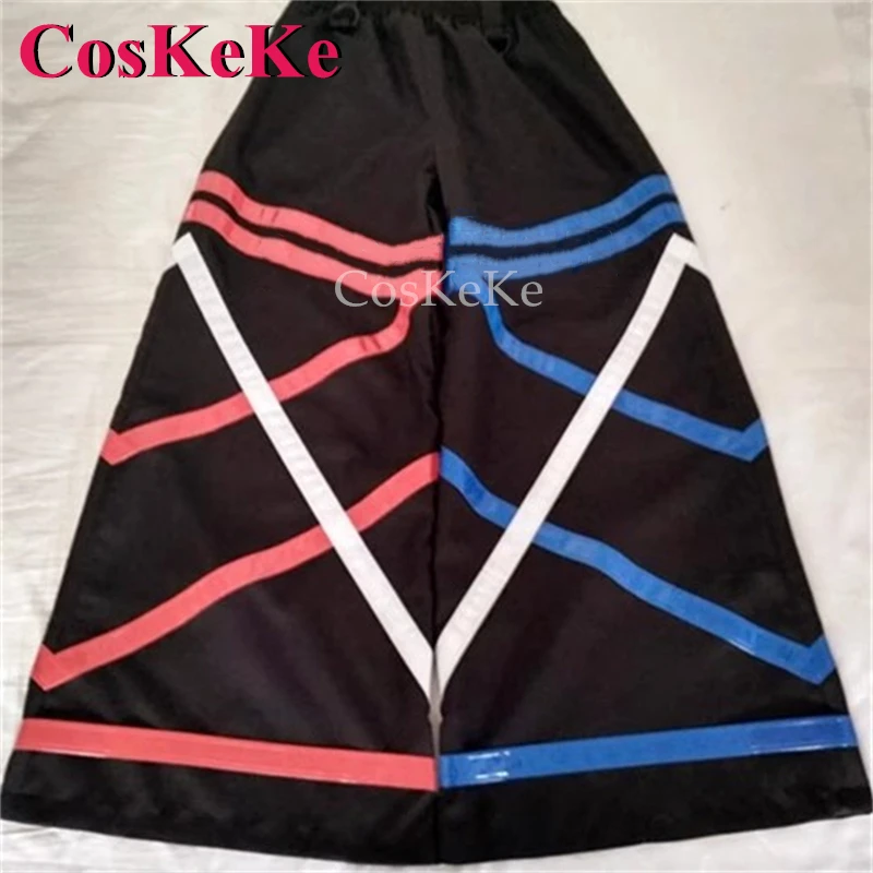 

CosKeKe Fashion Square Dancing AUS Style Ghost Dance Pants Melbourne Shuffle Pants Bell-bottoms Reflective Effect Trousers New