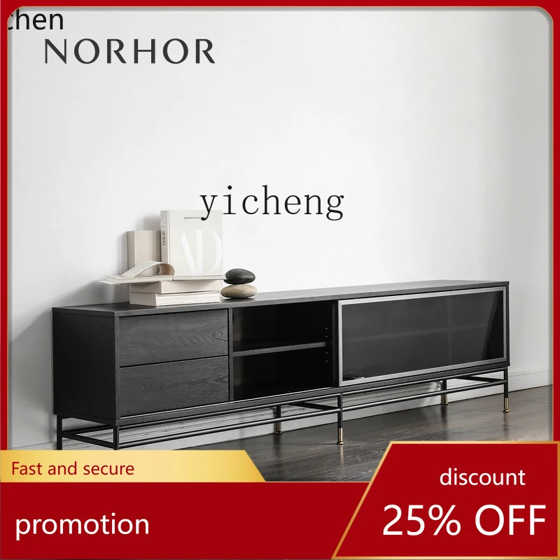 

YFY Singapore Mic/Ben TV Cabinet Simple Metal Four-Door Audio-Visual Locker