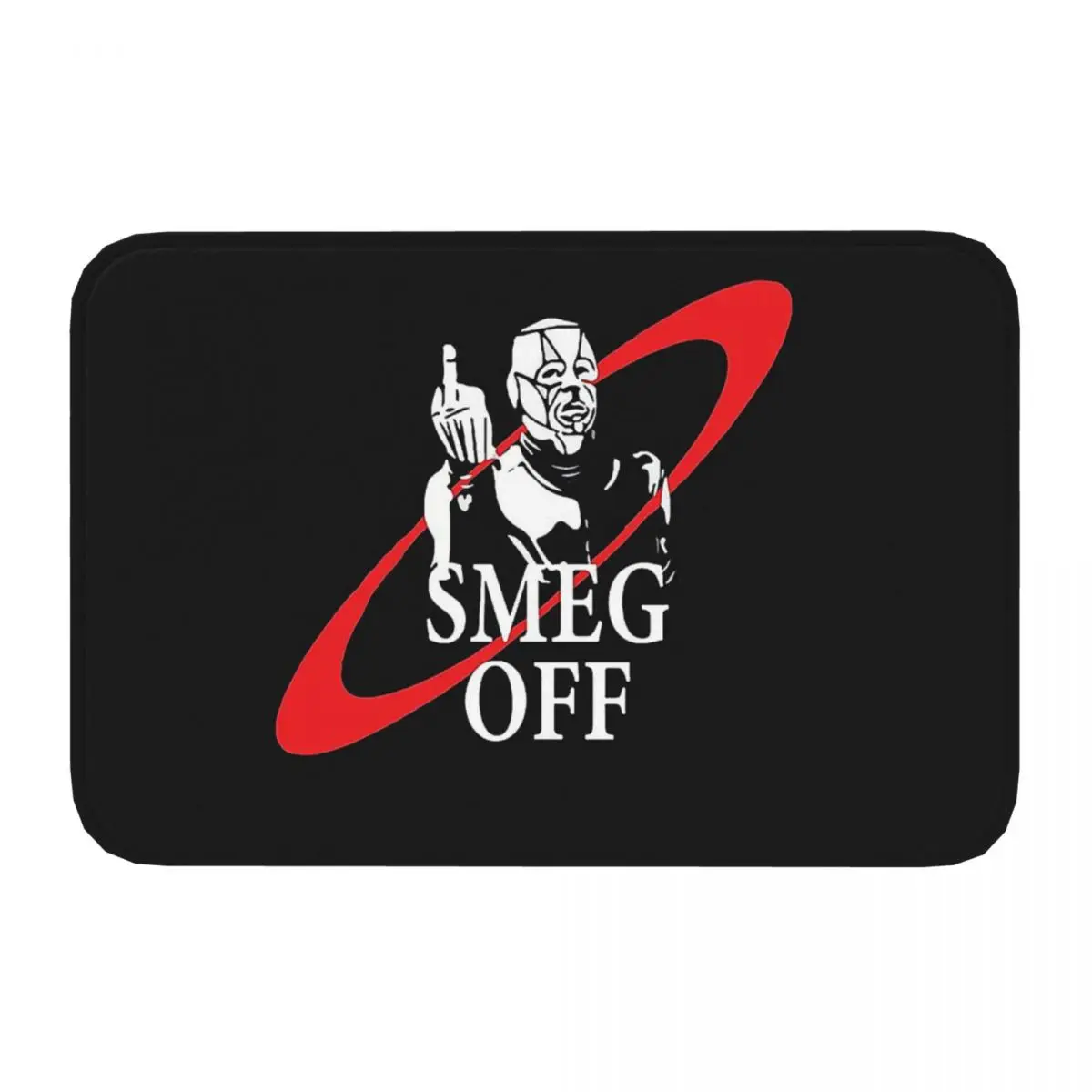 Red Dwarf Funny Bathroom Mat Dead Space Survival Horror Game Doormat Living Room Carpet Entrance Door Rug Home Decor