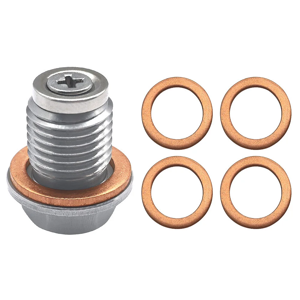 

Stainless Steel Oil Pan Suction Screws M14x1 5 Threads New Type Vehicle Drain Plug