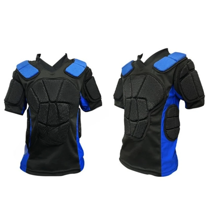 Professional Outdoor Straight Row Hockey Equipment Sports Shoulder Pad Hockey Strong Soft Shoulder Pad Hockey Clothing