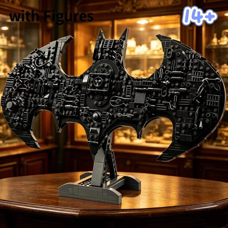 2026 New 678PCS Mask Emblem Building Blocks Set 3D Wall Decor Display Model DIY Toys for Adults Birthday Party Christmas Gifts view 6