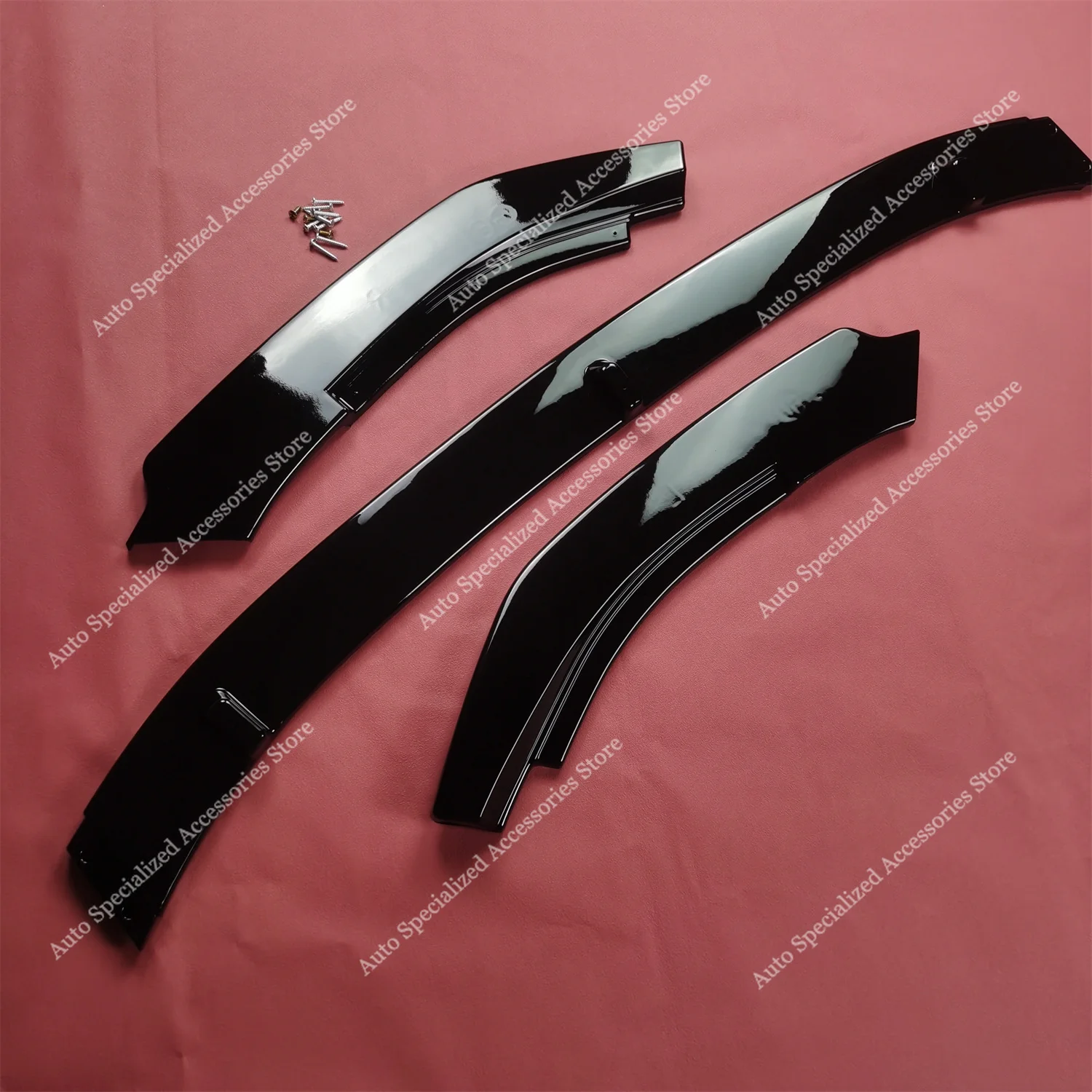 3 pz paraurti anteriore Spoiler Splitter per AUDI A3 8V TFSI FSI TDI NON-S Line 2012-2016 Pre-Lci bodykit diffusore Tuning