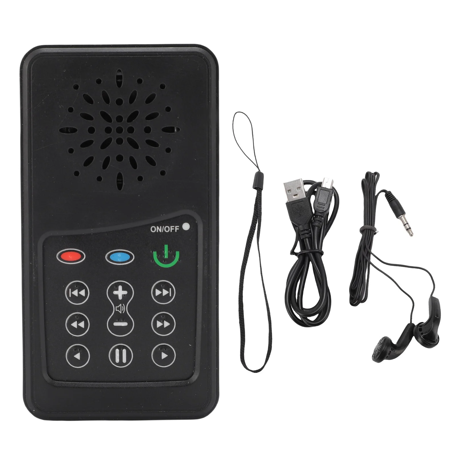 

Solar Powered Scripture Player 500mAh Efficient Scripture Player Smart Memory Lightweight 8G for Outdoor