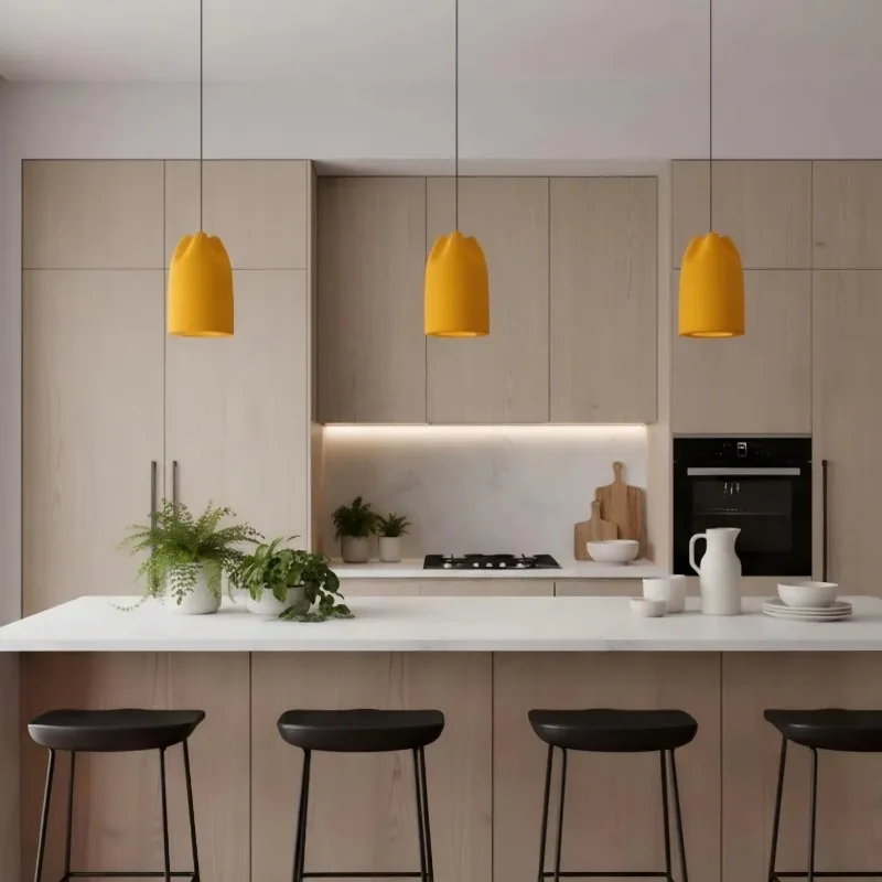 Restaurant Decoration Creative Personality Chandelier Lamp For Dining Room Bar Table Pendant Lights Chandelier High Ceiling