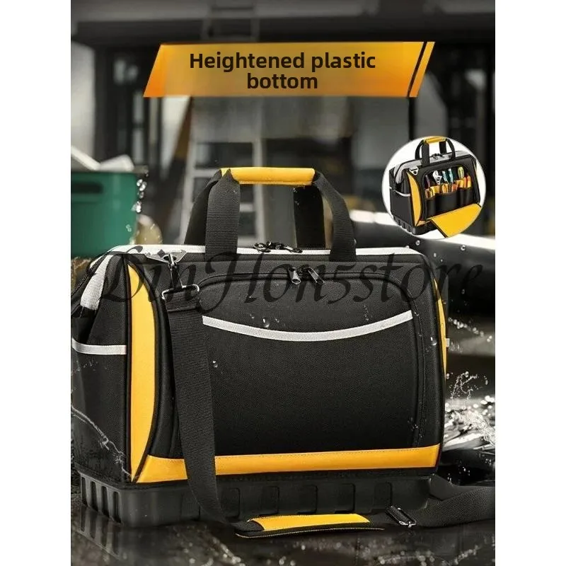 Tool Kit Durable Special Portable Storage for Electricians Repair Canvas Tool Bag