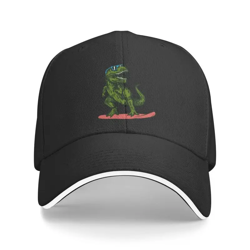 

Fashion Cartoon Skateboard Dinosaur Baseball Cap Women Men Personalized Adjustable Unisex Dad Hat Hip Hop