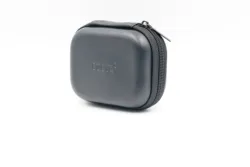 BQEYZ Earphone Cable Case Pouch EVA Earbud Leather Portable Bag Carrying Holder Black Headset Accessories