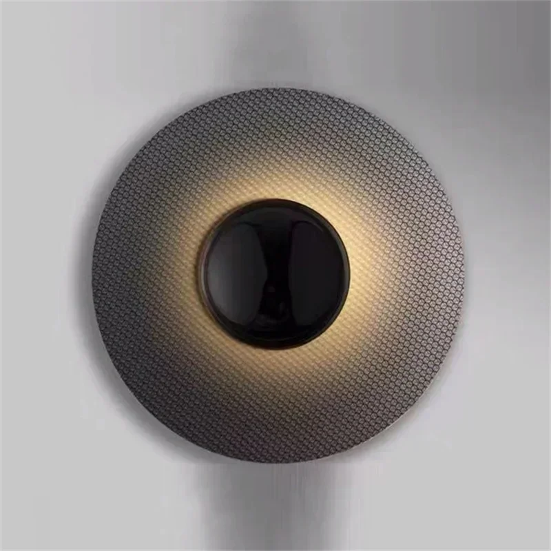 

Nordic Creative LED Wall Light Rotundity Bedroom bedside light Living room background decorative light aisle Staircase wall lamp