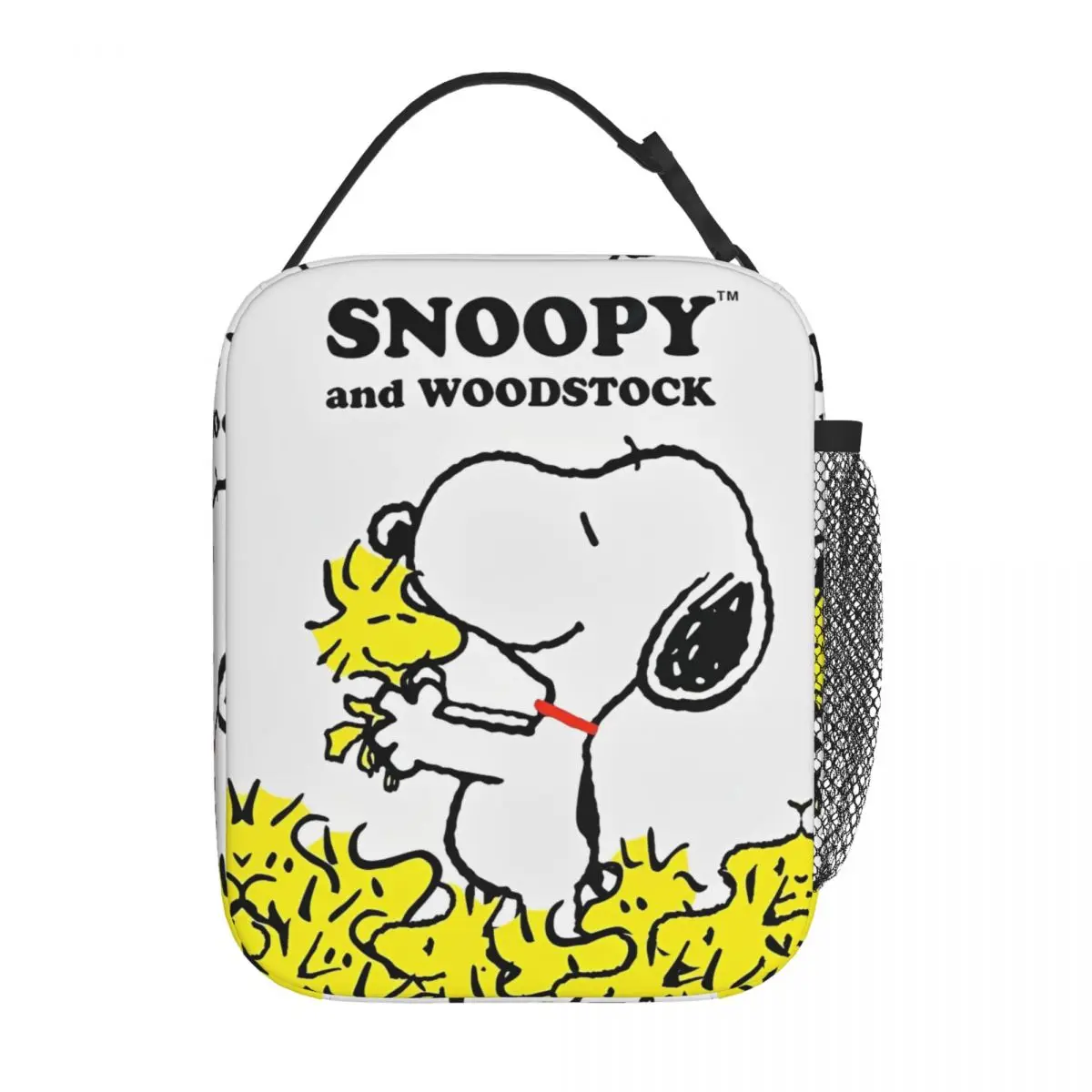 

Snoopys милые собаки Вудсток термоизолированная сумка для обеда для школы портативный контейнер для еды сумки-холодильник термокоробки для обеда