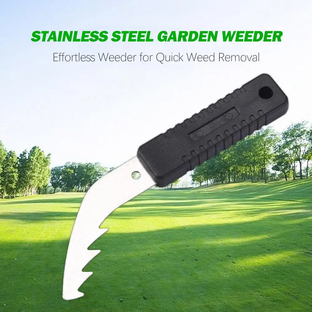 1/2pcs Manual Weed Remover Tool Grooved Anti-slip Handle Weed Puller Tool Grass Hooking Device Suitable For Backyard Farm Weedin