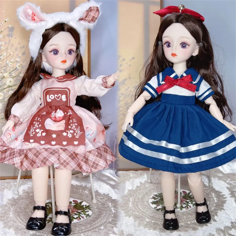 с одеждой, куклы BJD, 3D глаза, платье, имитация шарнира для глаз, кукла, съемные шарниры 1/6, съемные шарниры BJD, подарки для девочек