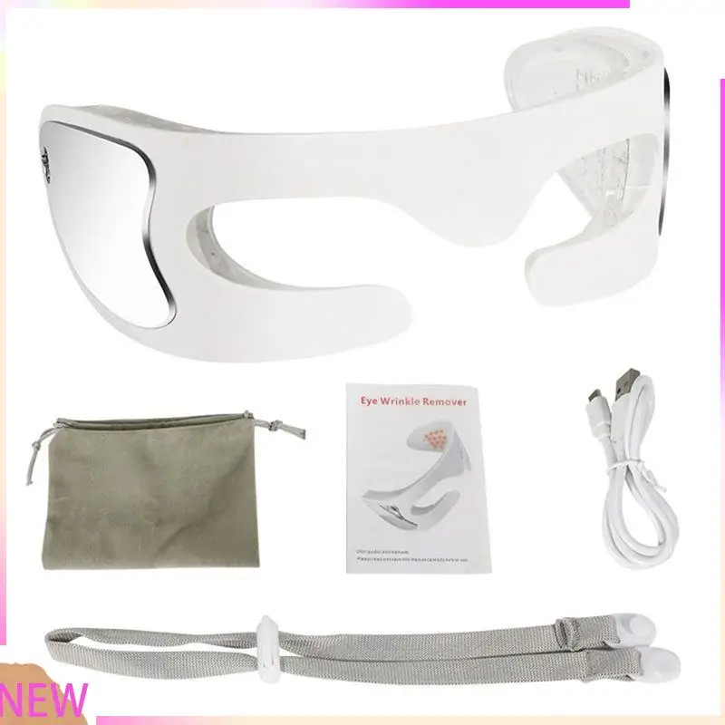 

B15C Electric Eye Massager 3D Eye Massager LED Light Therapy Anti Aging Eye Care Fatigue Relief Relaxation Vibration Massage