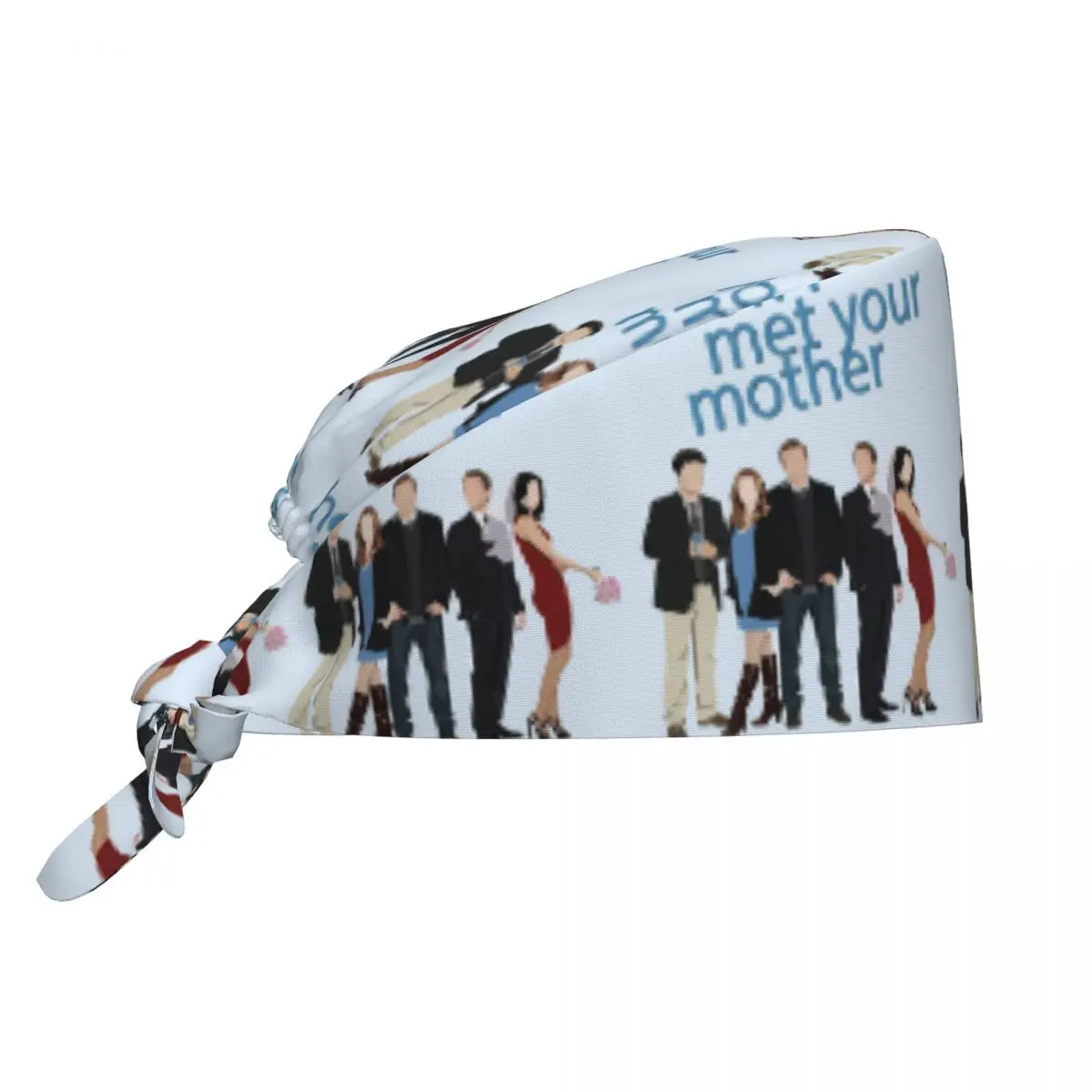Czapka medyczna How I Met Your Mother, czapka chirurgiczna, unisex, regulowana, czapka pielęgniarska dla dentysty