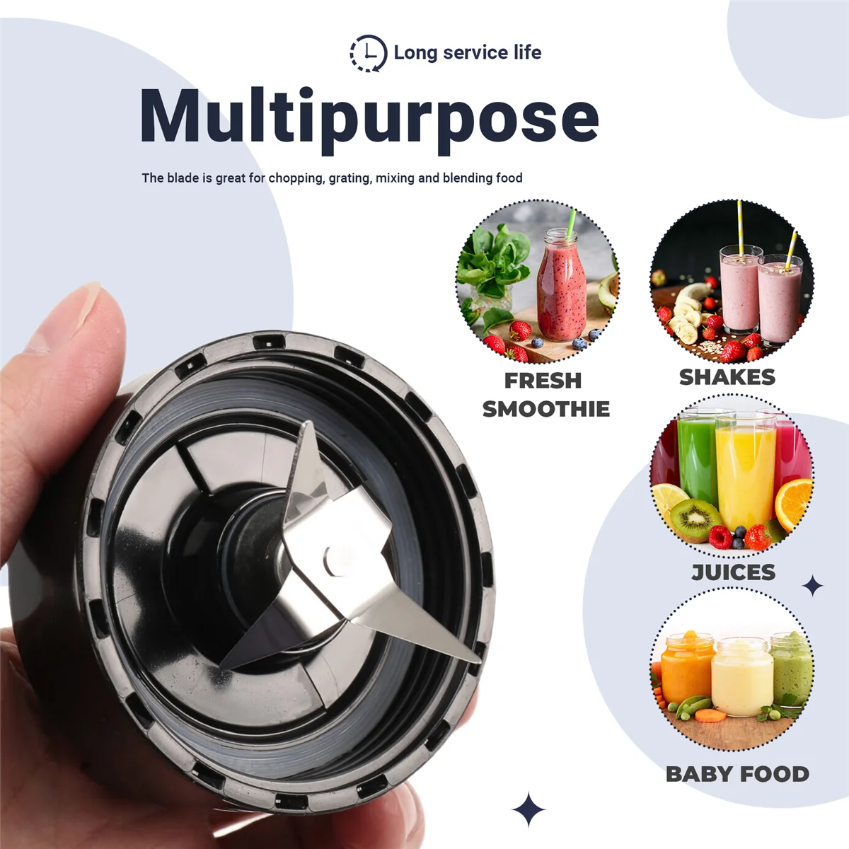 ملحق مزيج ساخن A154F متوافق مع BLSTPB، لكوب عصارة BLSTPB2 Blend 250 وات، أسود #4