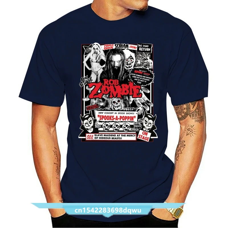 

Rob Zombie White Zombie Metal Band Horror T Shirt