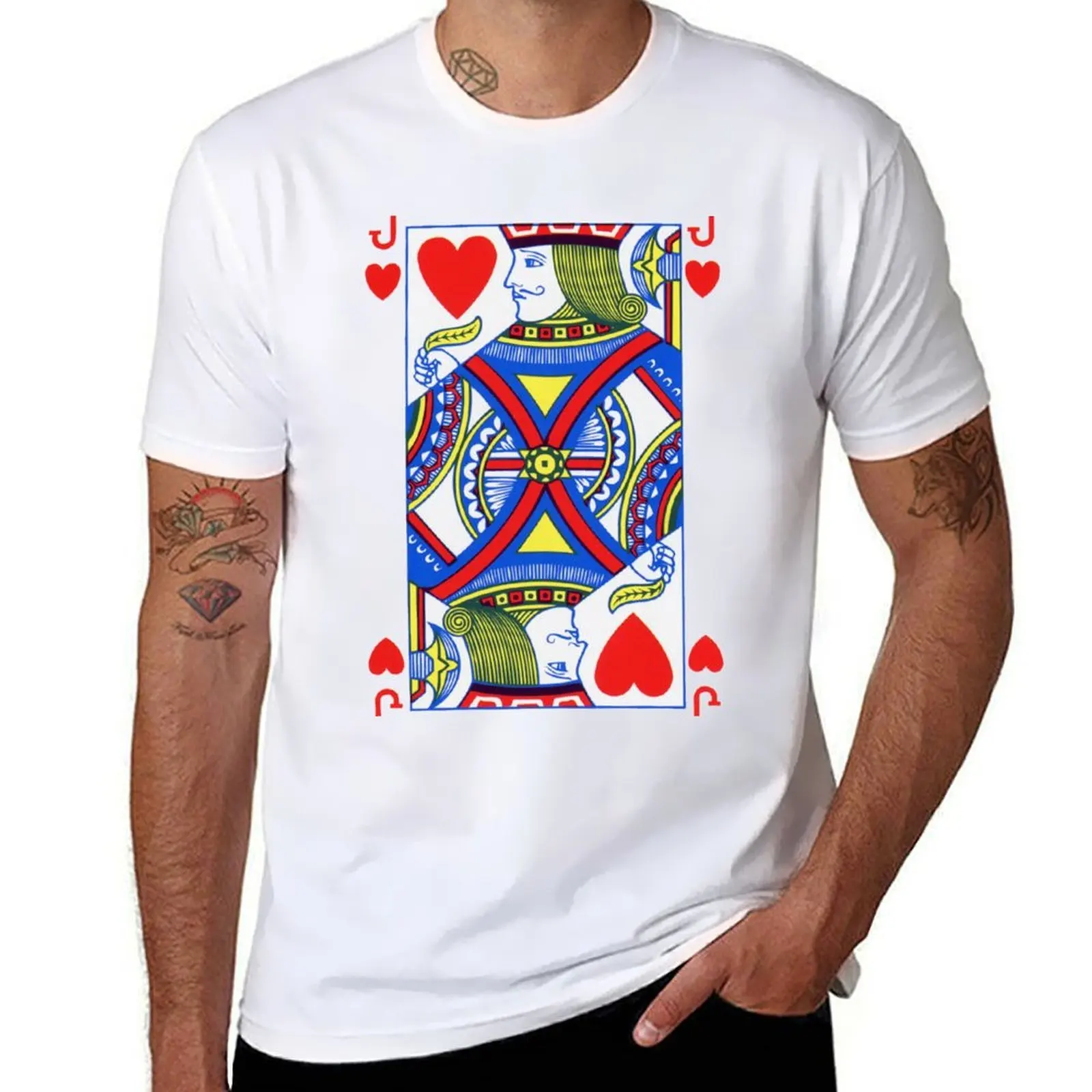 

Jack of Hearts Shirt| Easy Group Halloween Costume| Deck Of Cards T-Shirt graphic t shirts for man man t shirt cotton T-Shirt