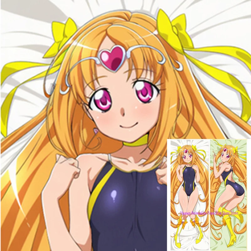 

Anime Dakimakura Pillow Cure Muse 2-Side Print Pillowcase Hugging Body Cushion Cover Otaku Waifuristmas Decoration