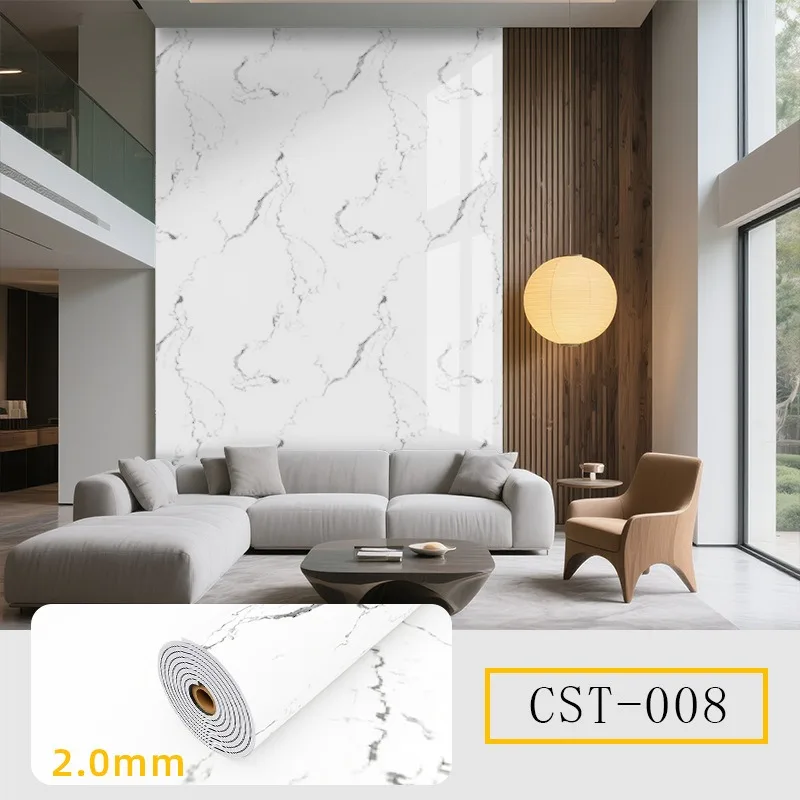 Gilt imitation tile wall sticker self-adhesive TV background wall decoration wallpaper aluminum plastic panel marble sticker