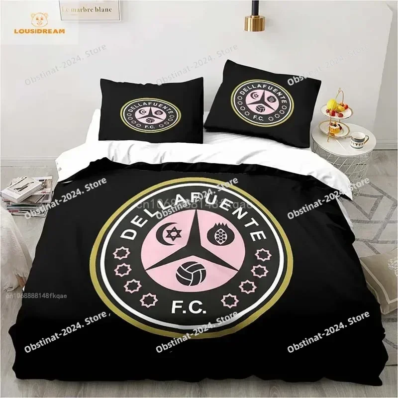 Dellafuente Classic Art Pattern Christmas Gift King Twin Double Child Bedding Set Microfiber or Polyester Duvet Cover Set