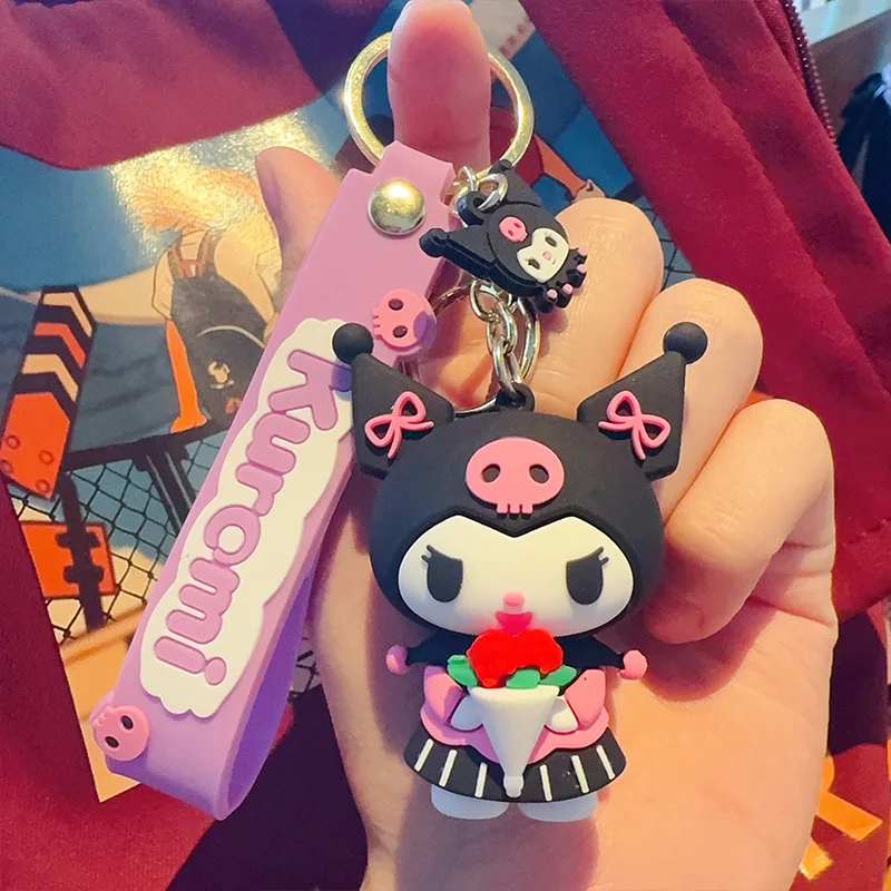 サンリオ漫画クロミキーホルダーペンダントかわいいデイリーバックパックパーソナライズされたファッションアクセサリー子供の祭りのギフト