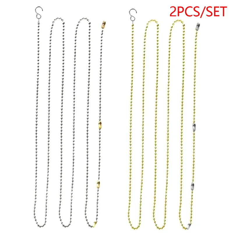 2Pcs Volleyball Net Height Chains High Strength Volleyball Net Measurer Appropriate Length Volleyball Training Sport Supplies