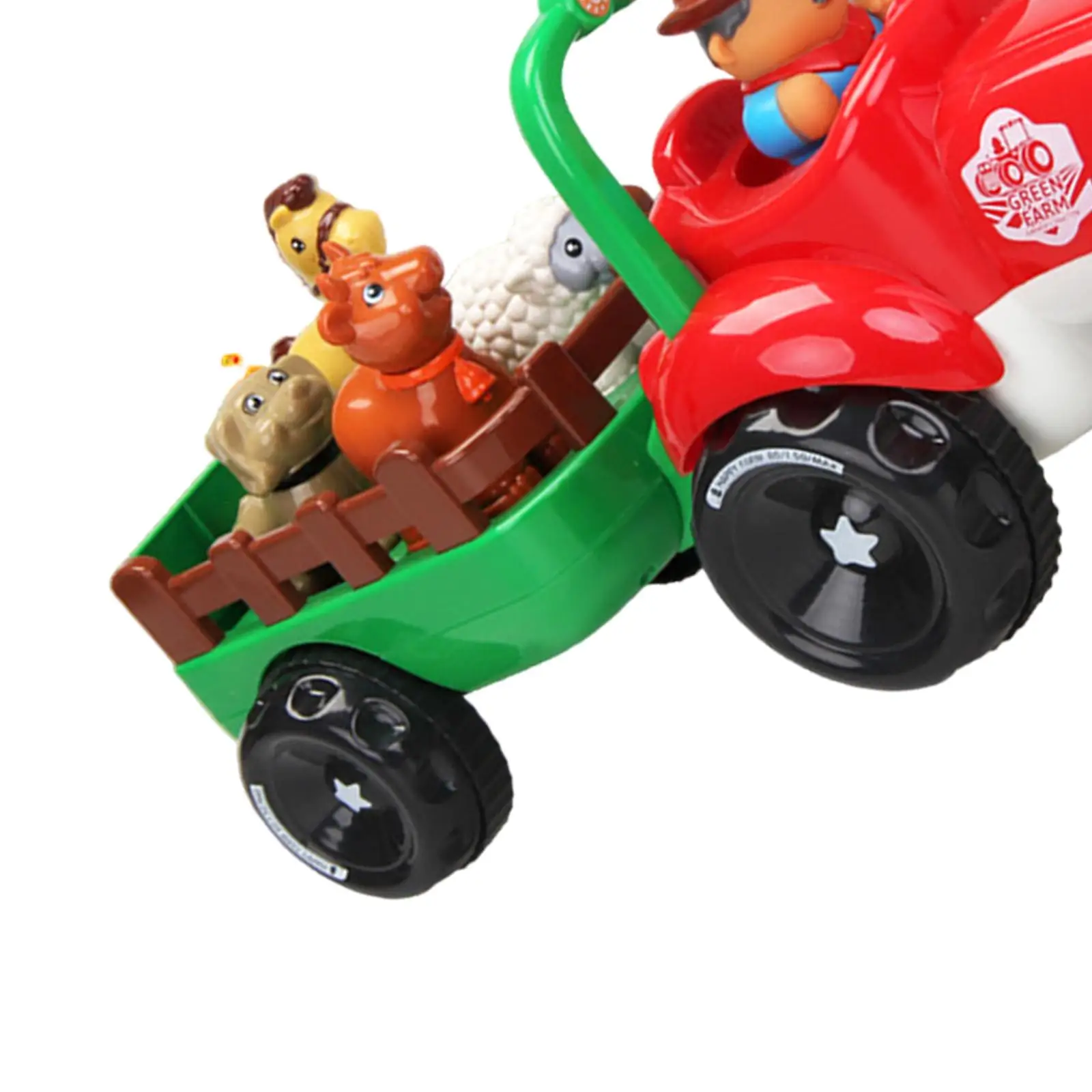 Tractor Toy with Farmer Farmer and with Music and Sound Musical Tractor Toy for