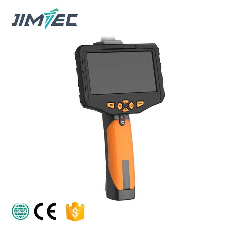 

JIMTEC 5.0 Inch IPS HD Display Inspection Camera 1M Cable Video Borescope Industrial Endoscope