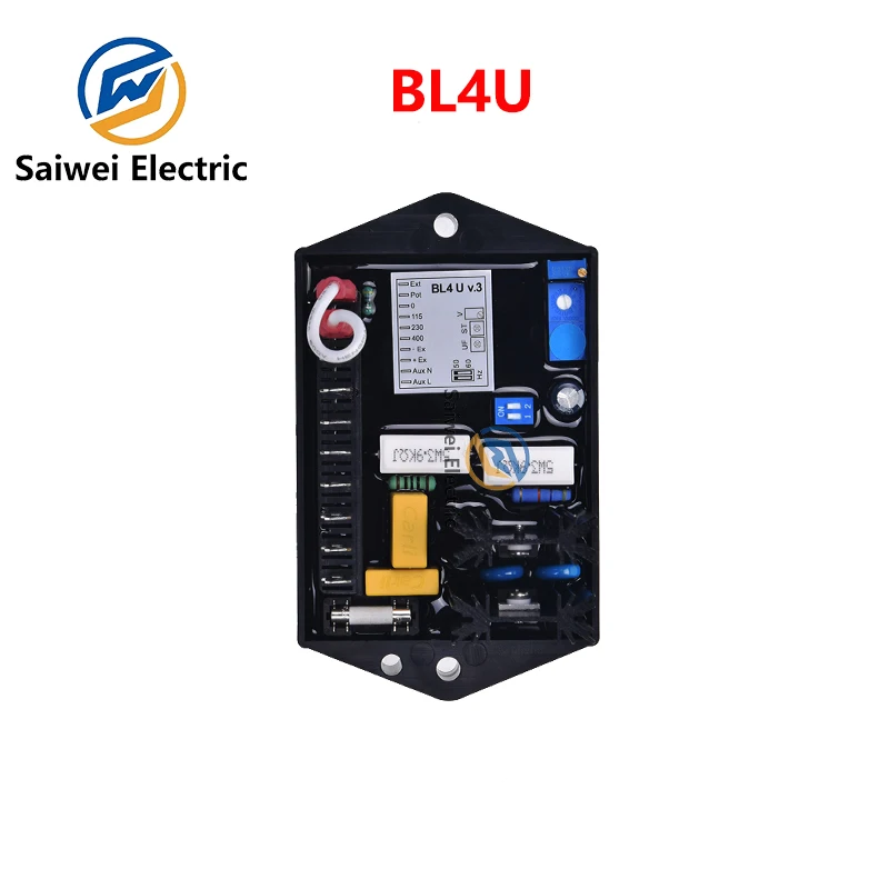 BL4U B4 Generator AVR Automatic Voltage Regulator Stabilizer AC 3 Phase Brushless Control Board