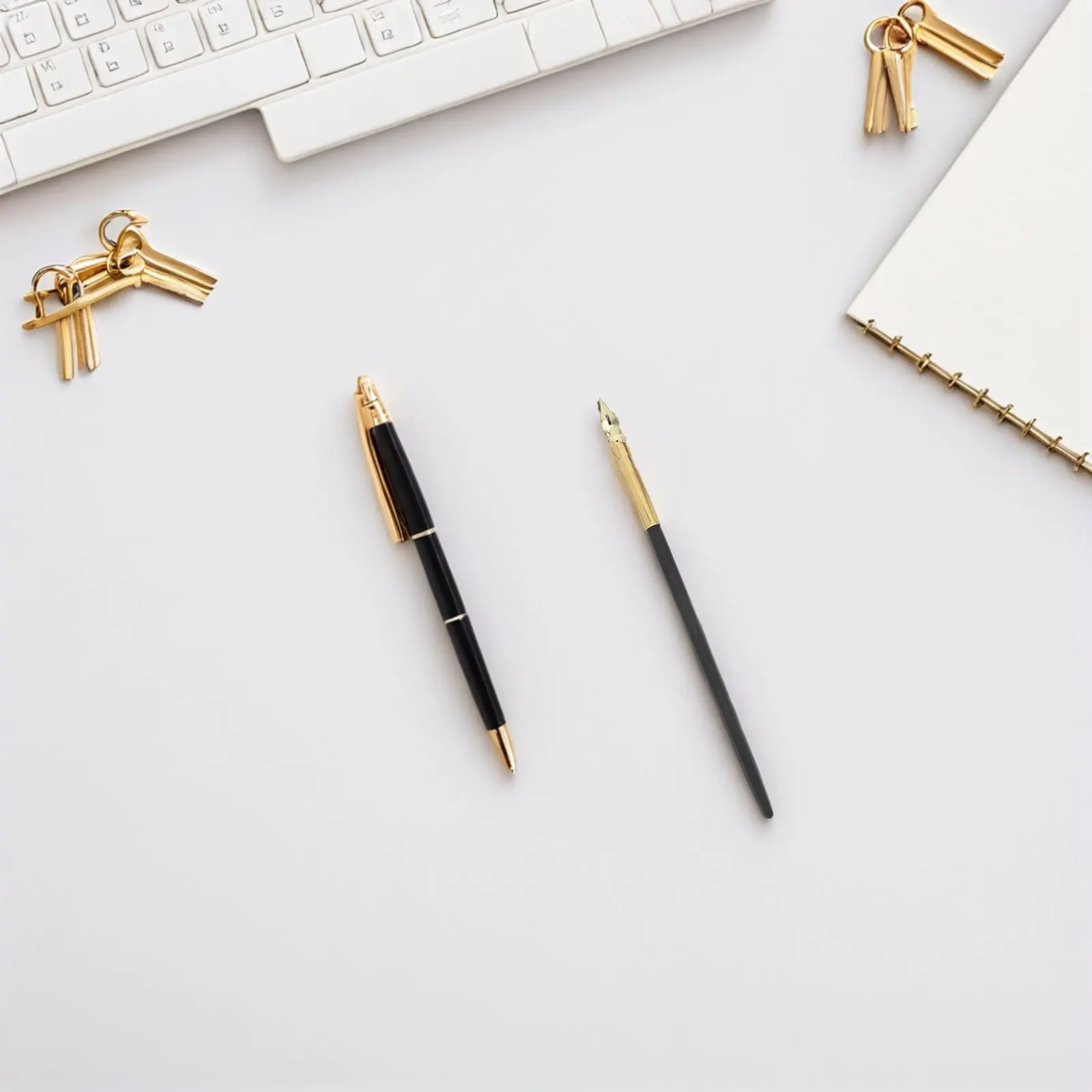 

6Pcs Metal Dip Pen Set for Artists Fluid Ink Flow Vintage Calligraphy Pens for Drawing Sketch Art Home Office Studio