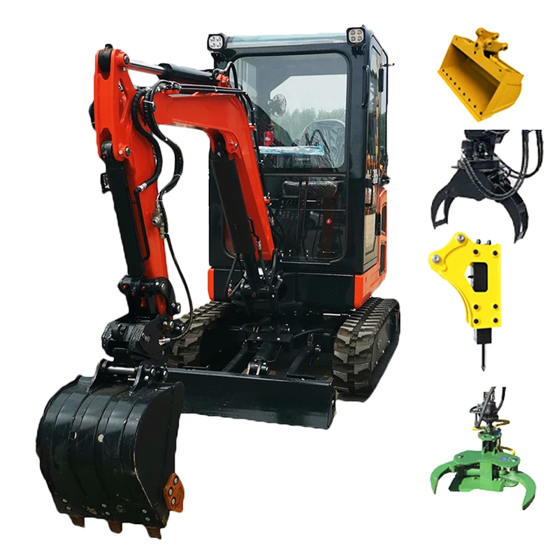 China's Best-selling Changchai Engine 2000kg Digging Machine Mini Mini Pelle Excavator 2000kg Digging Machine Made in China