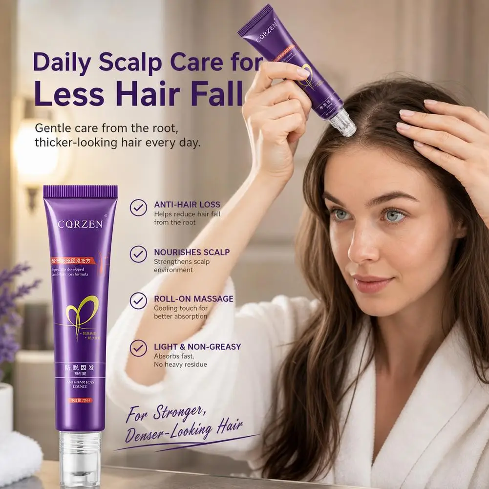 Hair Growth Serum 7 Days Fast Regrowth Essential Capsule Anti Hair Loss Baldness Repair Damaged Scalp Treatment For Women Men