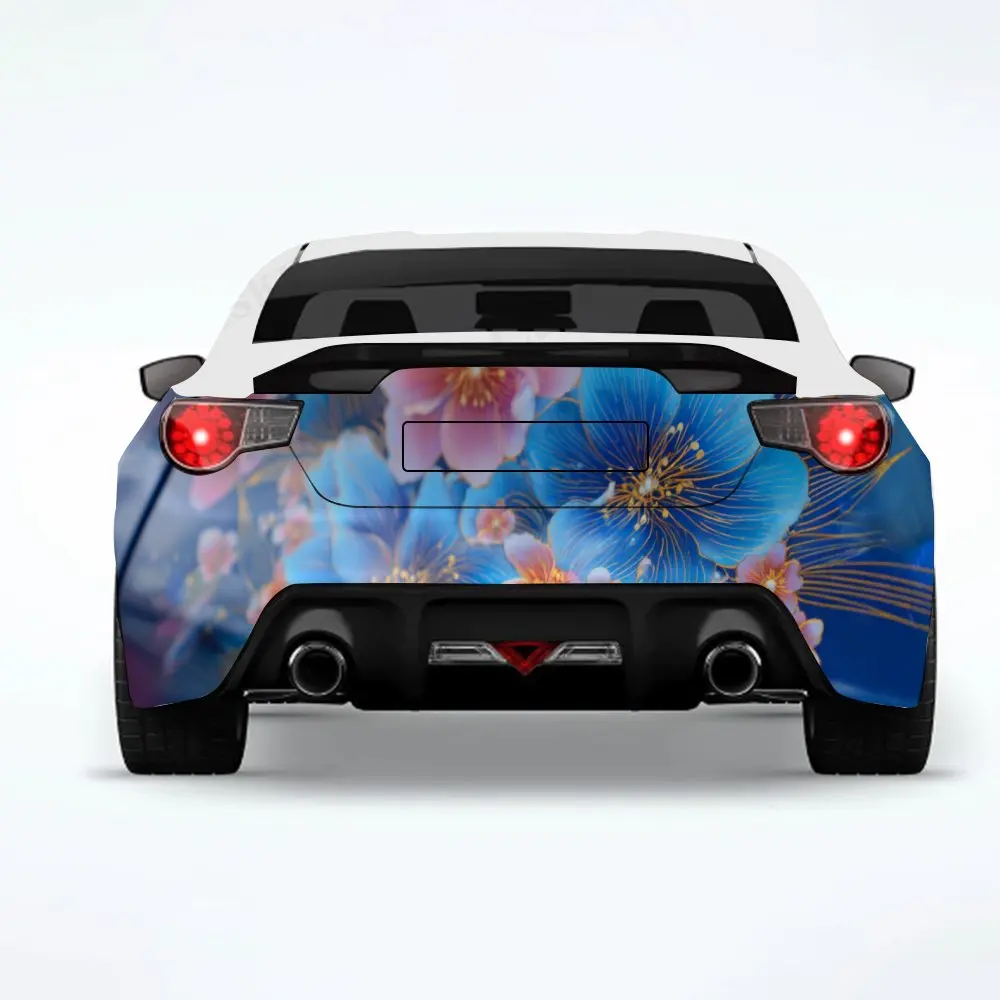 

Stream - виниловая наклейка на заднюю часть автомобиля, водонепроницаемые самоклеящиеся виниловые наклейки для хвоста и бампера автомобиля, защита украшений Aut