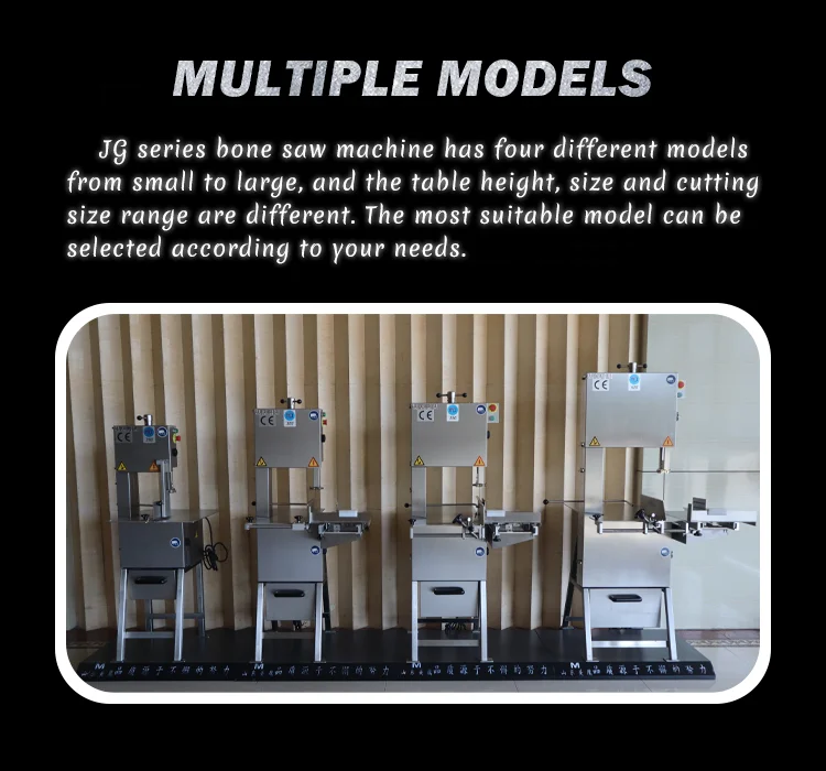 JG420 Commercial Cutting Meat Bones With Bone Sawing Machine Frozen Meat Cutting Machine