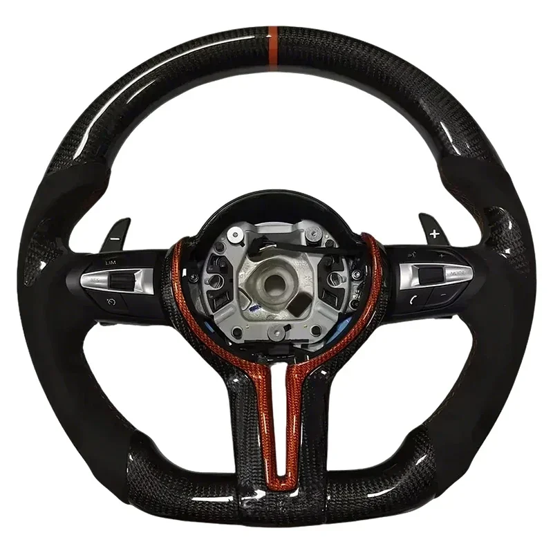 

Sport Carbon Fiber Steering Wheel Sport Interior Steering Wheel for E87 E83 E90 E91 E92 E84 E84 E70 E71