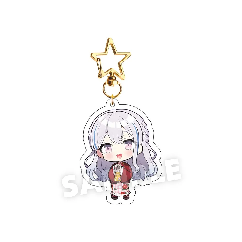 BanG Dream! MewType Arale Nakamachi Nonoka Miyanaga Ritsu Minetsuki Miyako Fuji Yuno Sengoku Anime Acrylic Keychain