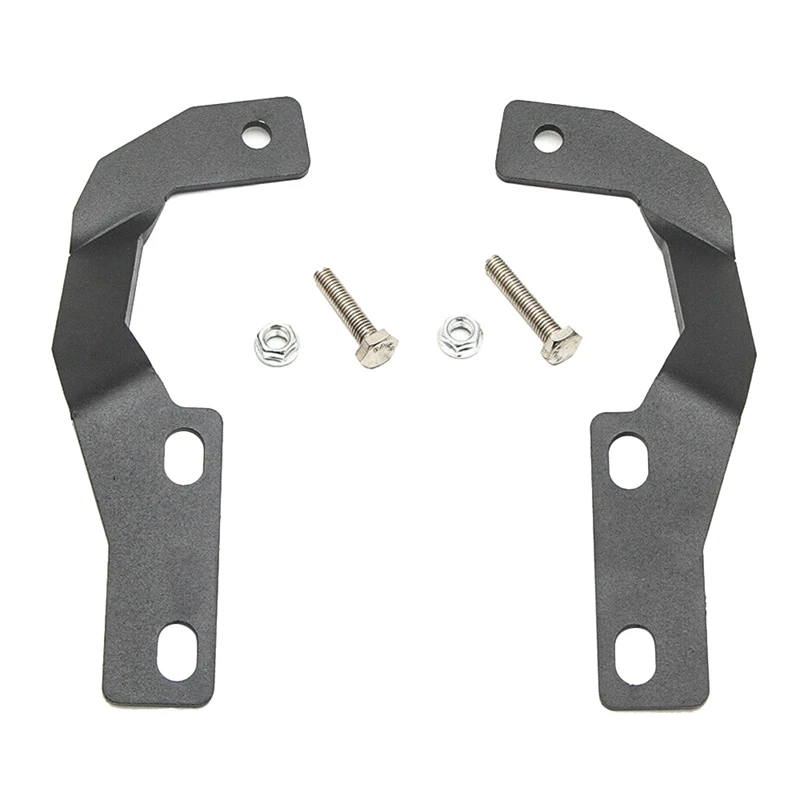 For Toyota 4 Runner 2010-2021 A-Pillar Fog Light Pod Hood Ditch Metal Mount Bracket Fixing Bracket