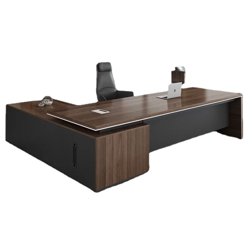

Office desk and chair combination office modern supervisor single manager large class desk