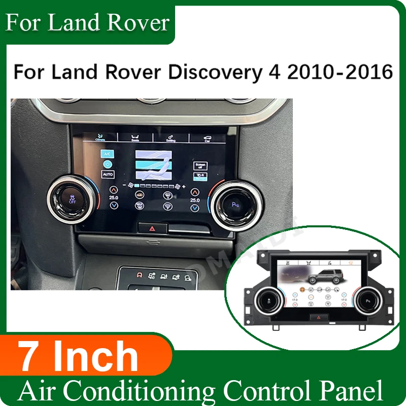 

7 Inch LCD AC Panel For Land Rover Discovery 4 2010 - 2016 Climate Control Upgrade Display Screen Climate Display Touch Screen