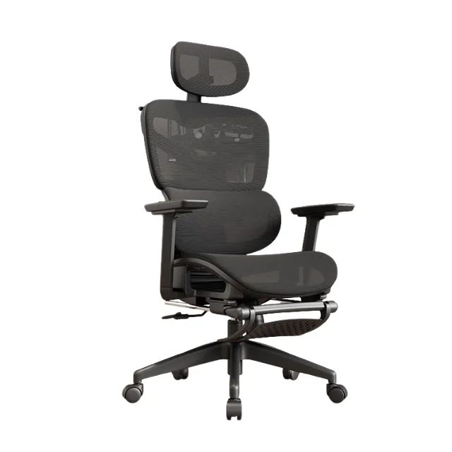 Reclining Lift Chair Ergonomic High Back Office Chair New Design Fabric Home Comfortable Mesh Executive Chair With 3D Armrest