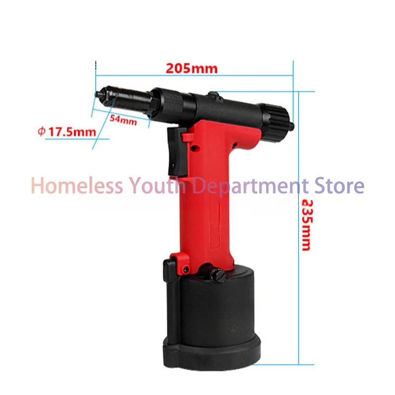 Small Mini Pneumatic Rivet Gun Core Pulling, Ultra Light Oil Pressure, Durable