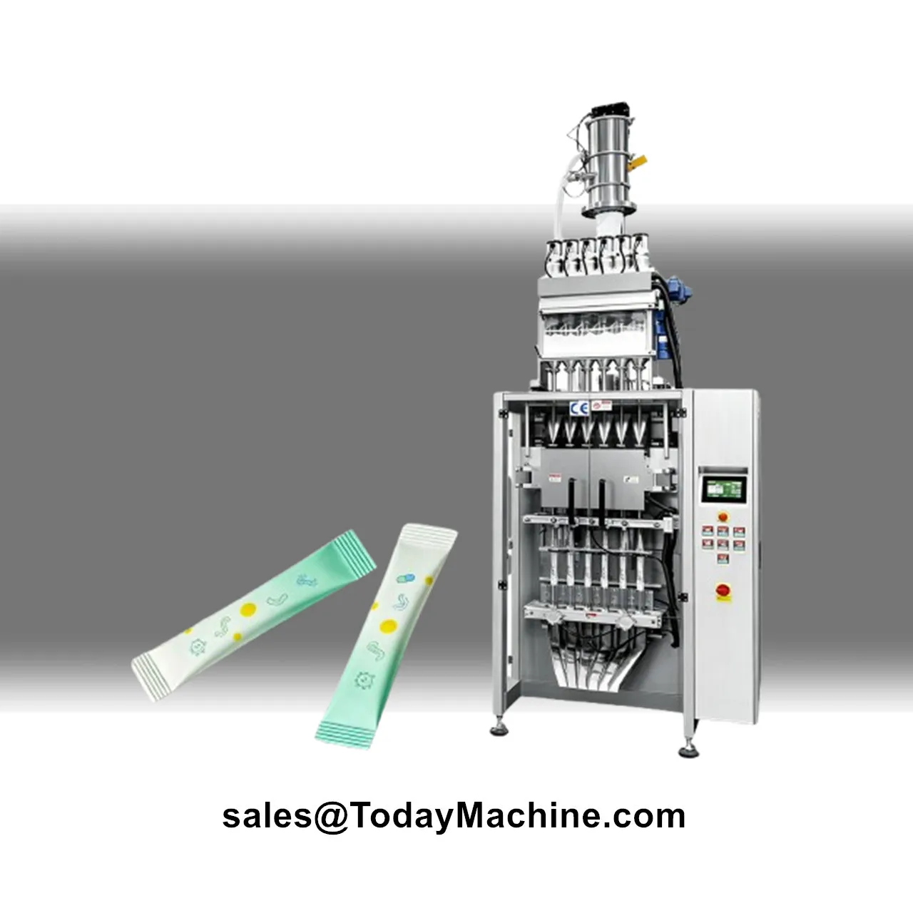 Automatic Vertical Multi Lane 4 Side Sealing Bag Liquid Sachet Packing Machine