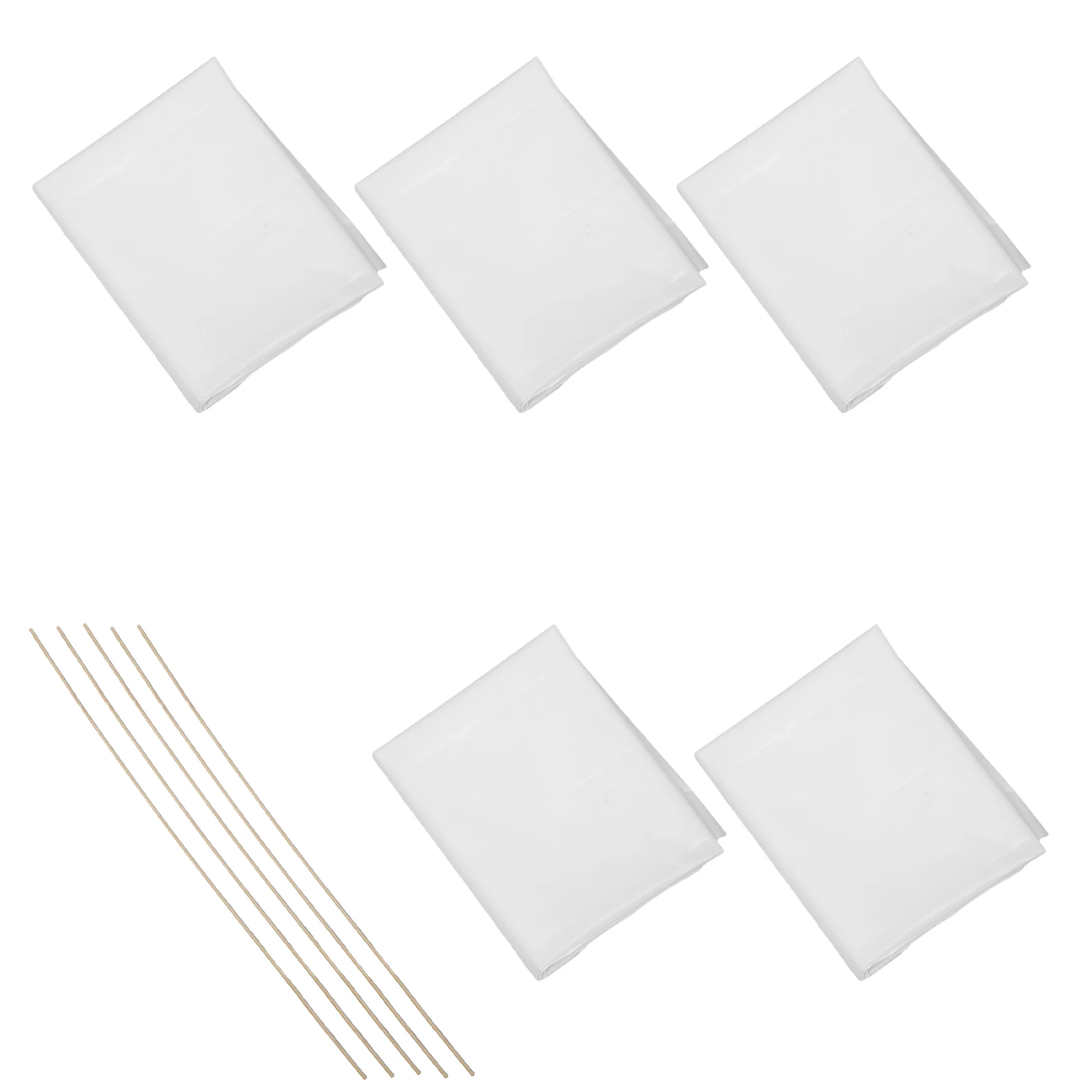 Graffiti Kite Set Diy Maken Doek en Stokken Lege Stof Materialen voor Kindervliegers Bamboe Kits Accessoires