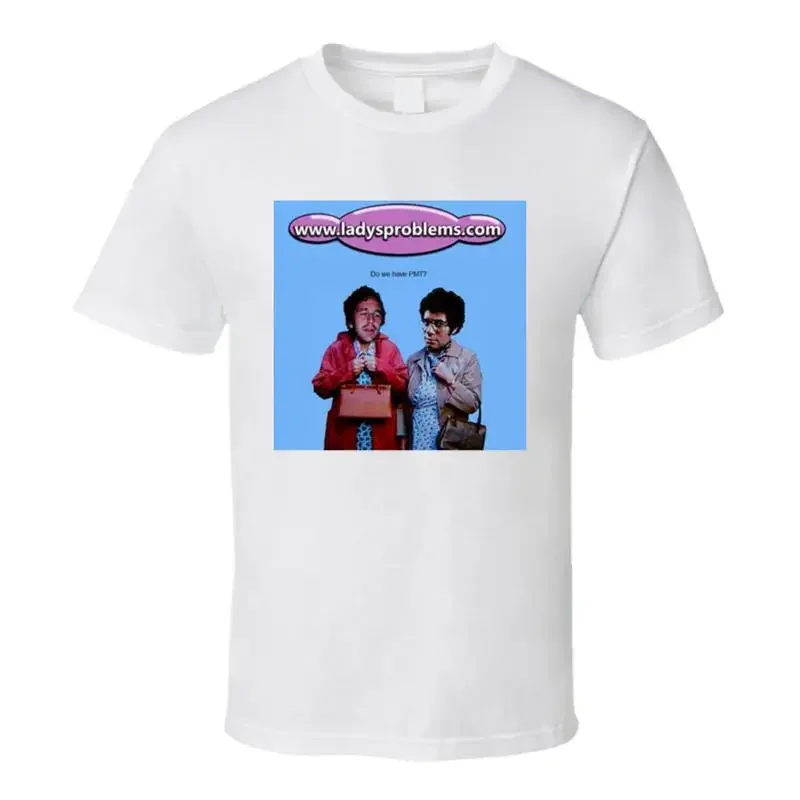 Camiseta divertida de IT Crowd Fan Lady Problems con la cita de la tía Irma: Visits T Shirt