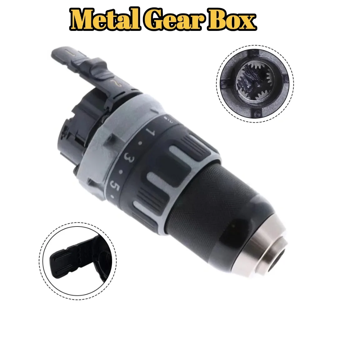 

Black Metal Gear Box N438742 Replacement for DCD792 DCD791 DCD791B DCD791D2 DCD792D2 Cordless Drill Power Tool Accessories