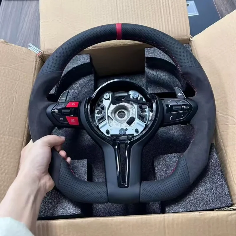 Customized Microfiber Leather Car Steering Wheel For BMW F01 F07 F10 F11 F30 F20 F21 F33 F34 F36 X3 X5 X6 F16 F25 Steering Wheel