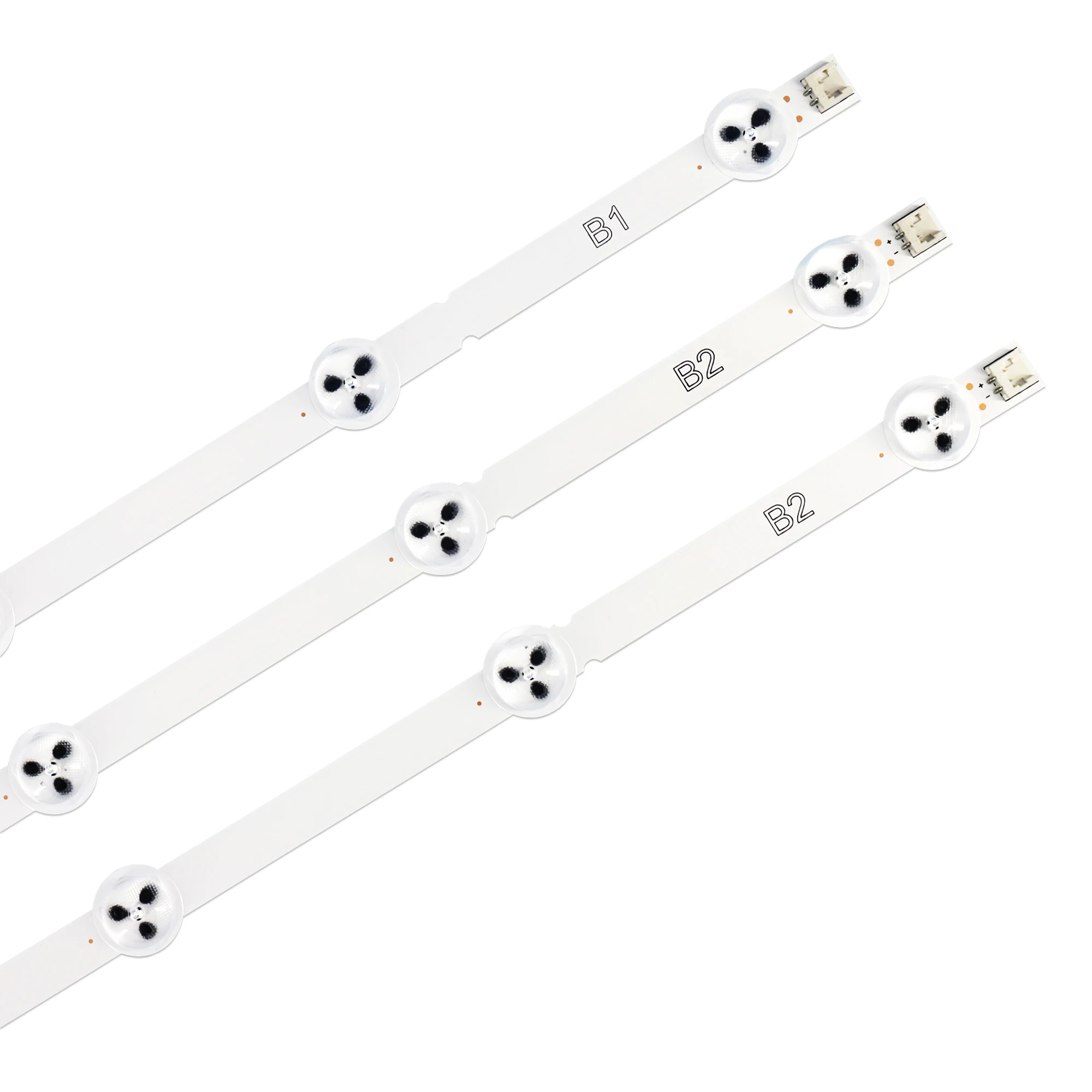 แถบไฟแบ็คไลท์ LED สำหรับ LG 32นิ้ว ROW2.1รอบทีวี AGF78202301 6916L-1437A 6916L-1438A 32LN541V 32LN540V