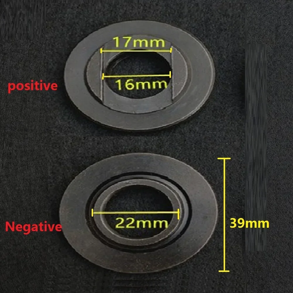 2PCS 16mm Inner Flange Nut Cutting Grinding Polishing Replacement Tool For 115/125/150/180/230 Angle Grinder Diamond Plates