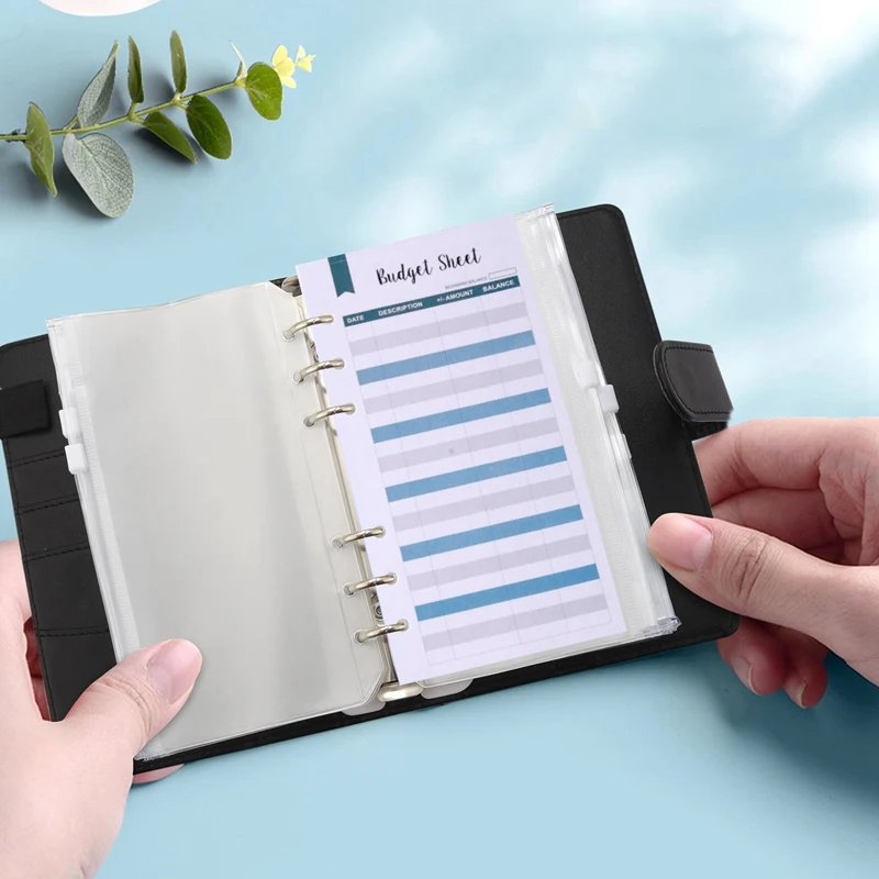 12 Packs Budget Envelopes Laminated Cash Envelope For Budgeting And Saving Money Waterproof Finance Keeper Organizer