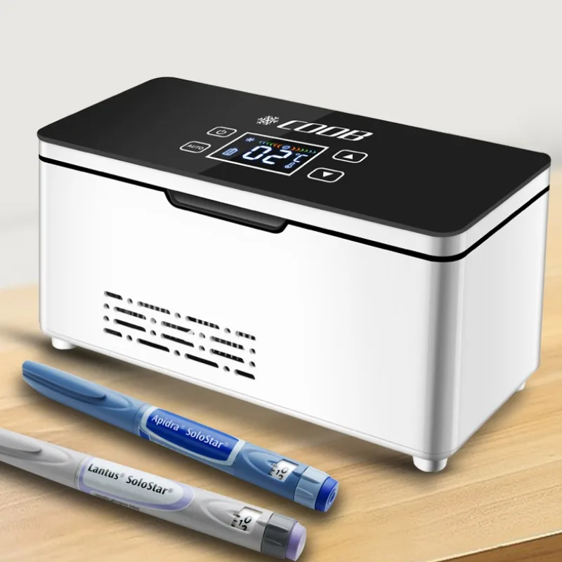Portable Insulin Cooler Rechargeable Mini Medicine Fridge Ca